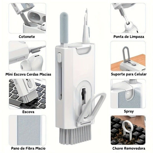 Escova de Limpeza Multiuso 8 em 1