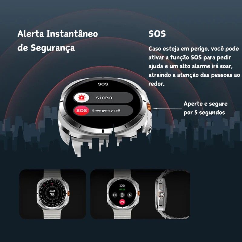 SmartWatch Galáxia Ultra 7