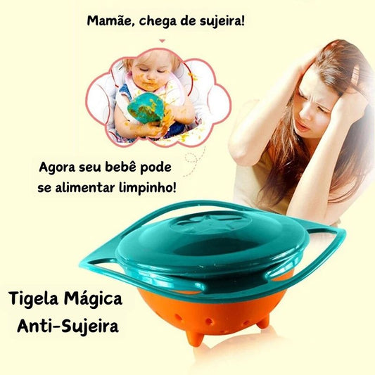 Tigela Mágica Anti-Sujeira
