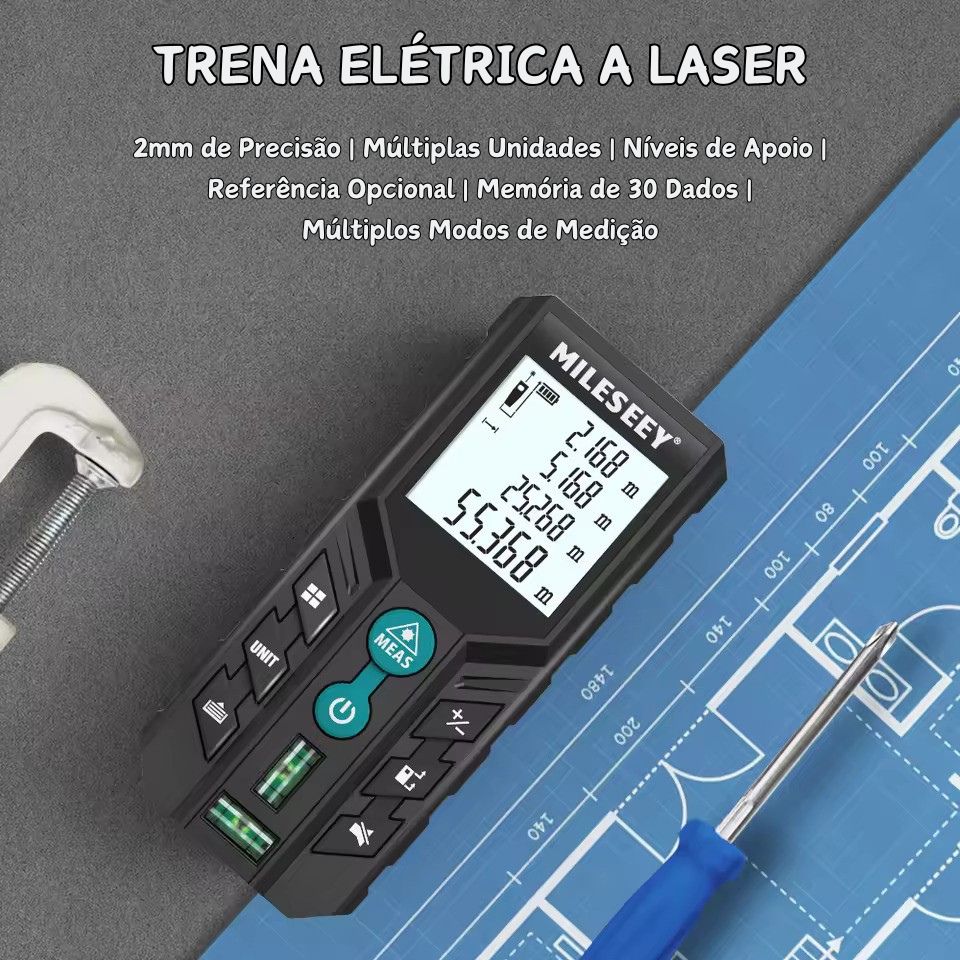 Trena Elétrica a Laser