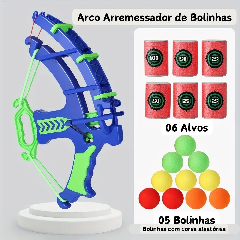 Arco Arremessador de Bolinhas