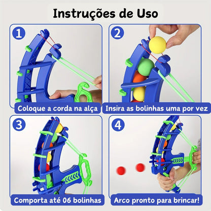 Arco Arremessador de Bolinhas