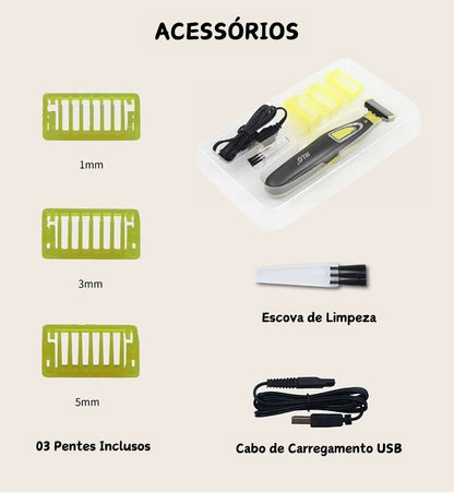 Barbeador Elétrico Versátil