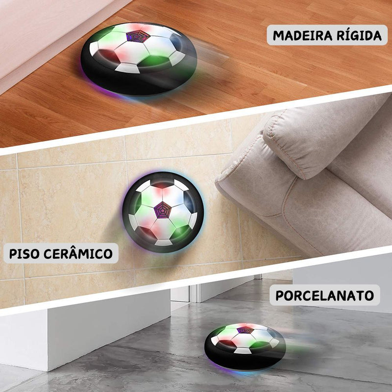 Disco de Futebol Deslizante LED