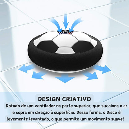 Disco de Futebol Deslizante LED