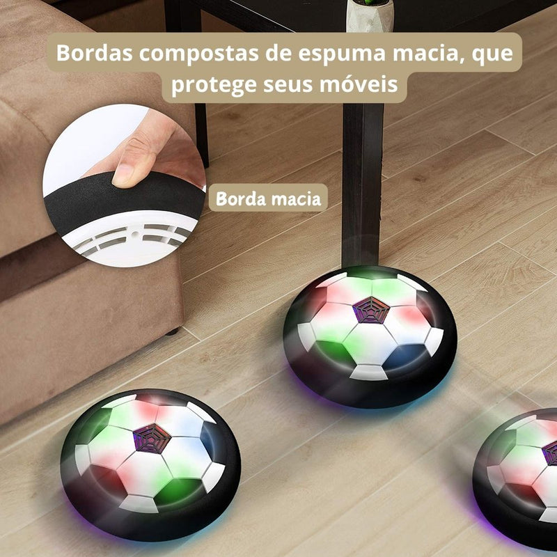 Disco de Futebol Deslizante LED