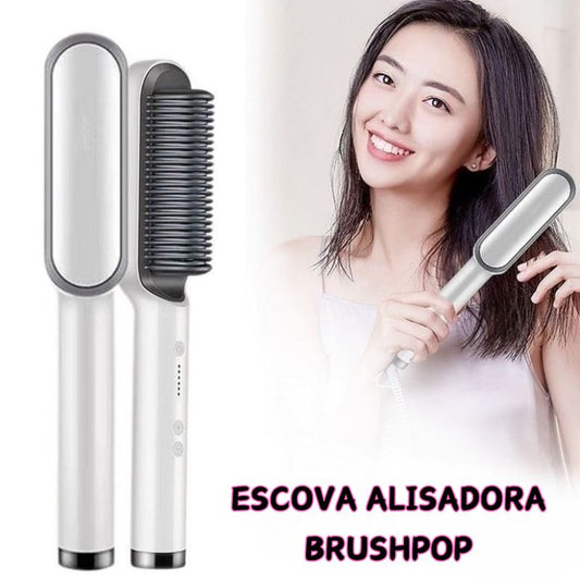 Escova Alisadora BrushPop