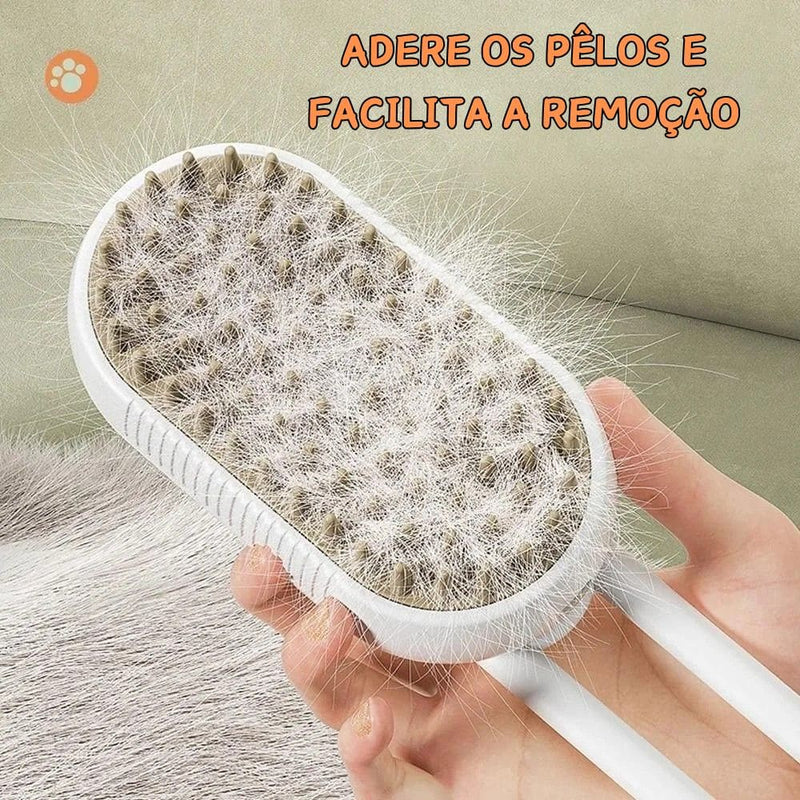 Escova a Vapor para Pets