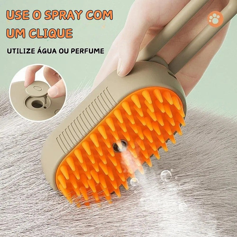 Escova a Vapor para Pets