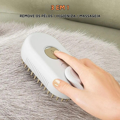 Escova a Vapor para Pets