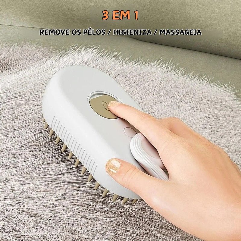 Escova a Vapor para Pets