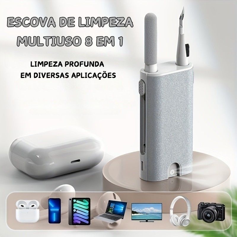 Escova de Limpeza Multiuso 8 em 1