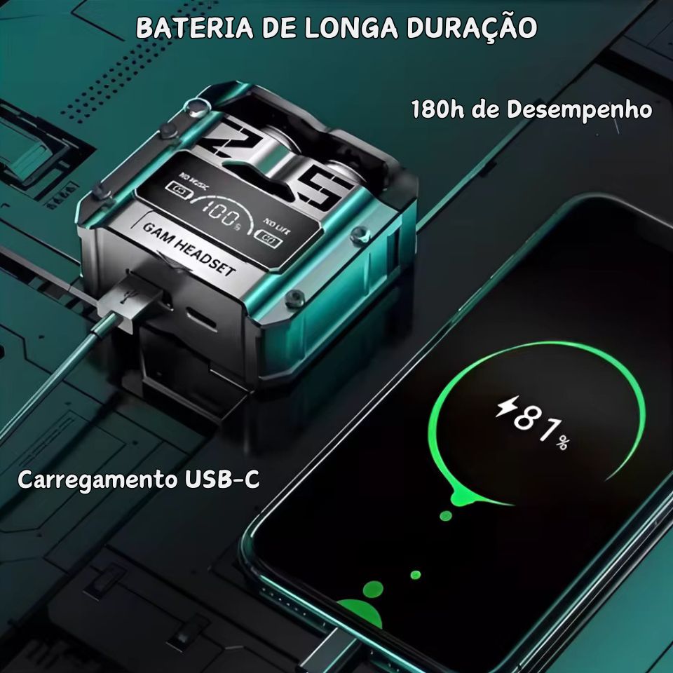 Fone de Ouvido Bluetooth MaxRange