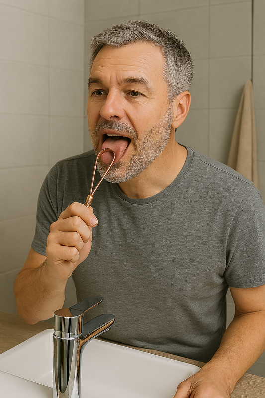 Limpador de Língua CobreMax