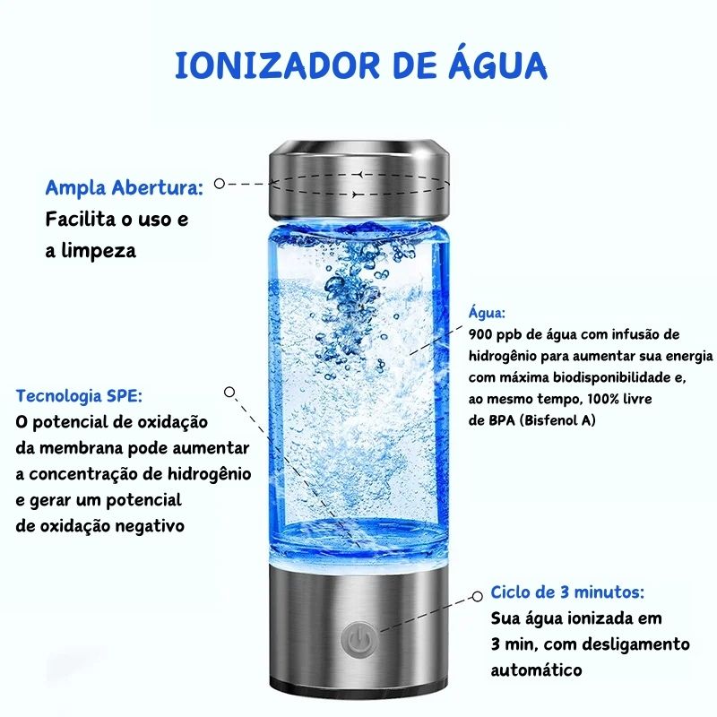 Ionizador de Água Saúde Total