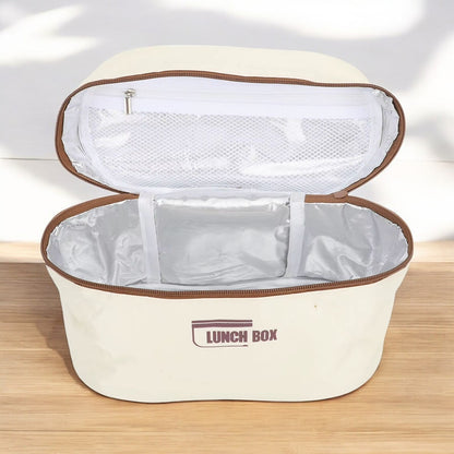 Kit Potes Térmicos Aço Inox 304 com Lancheira