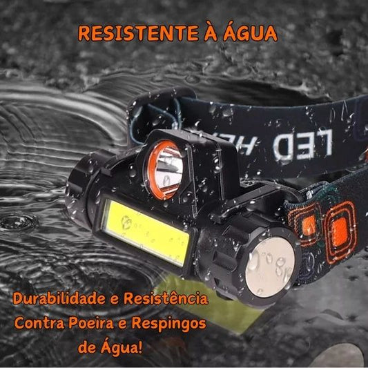 Lanterna de Cabeça Multiuso