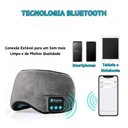 Máscara de Dormir com Fone de Ouvido SonoMusical