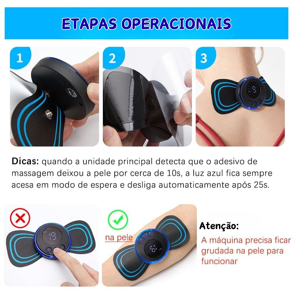 Massageador SkinPulse - Compre e Leve em Dobro