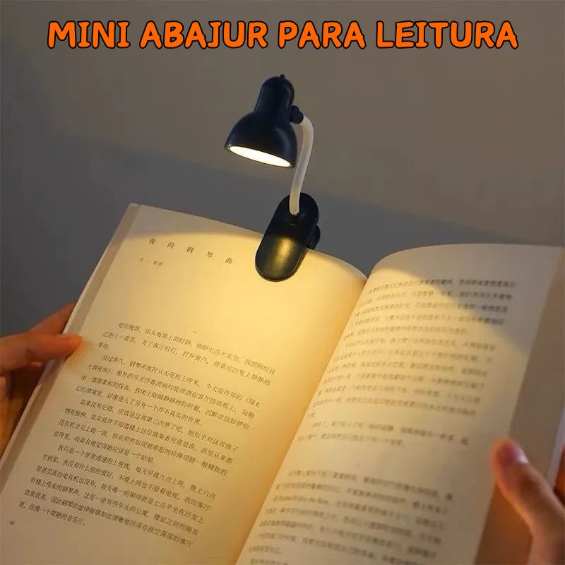 Mini Abajur para Leitura