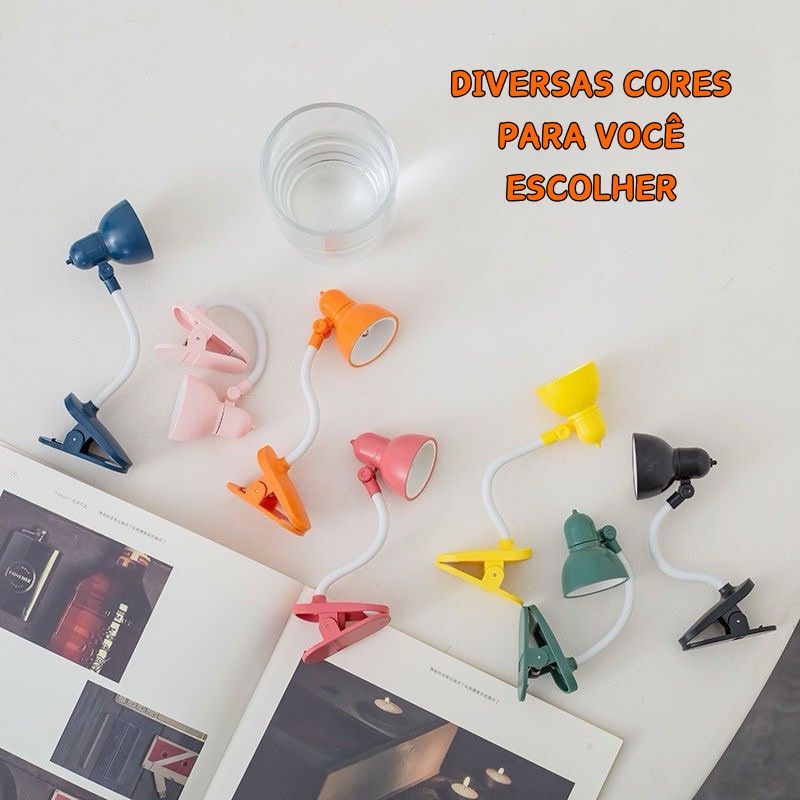 Mini Abajur para Leitura