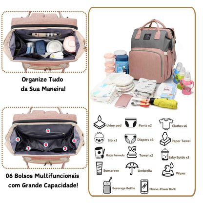 Mochila Berço 2 em 1 Confort