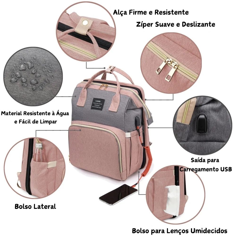 Mochila Berço 2 em 1 Confort