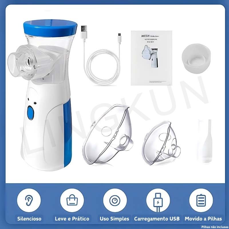 Nebulizador Portátil Silencioso