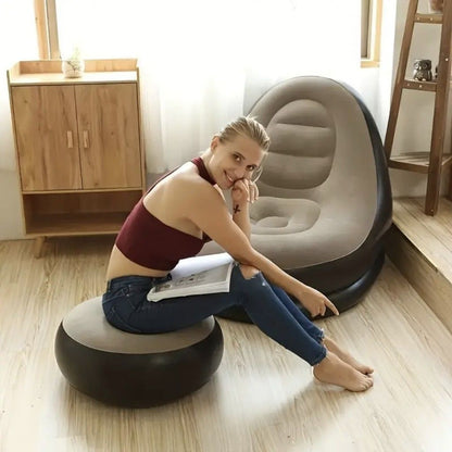 Poltrona e Puff Inflável EasyHome