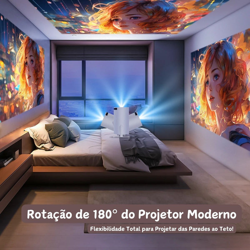 Projetor Portátil Moderno