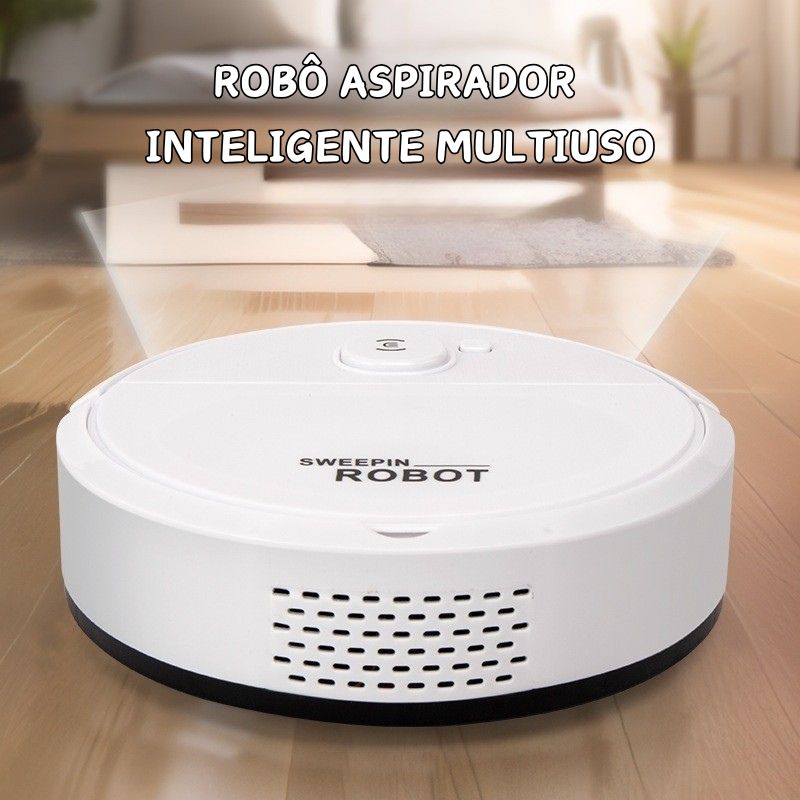 Robô Aspirador Inteligente Multiuso