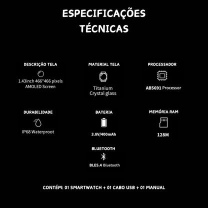SmartWatch Galáxia Ultra 7