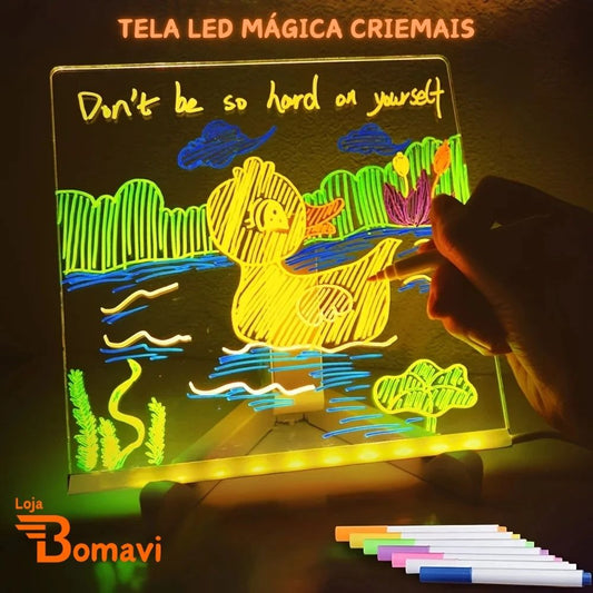 Tela LED Mágica CrieMais