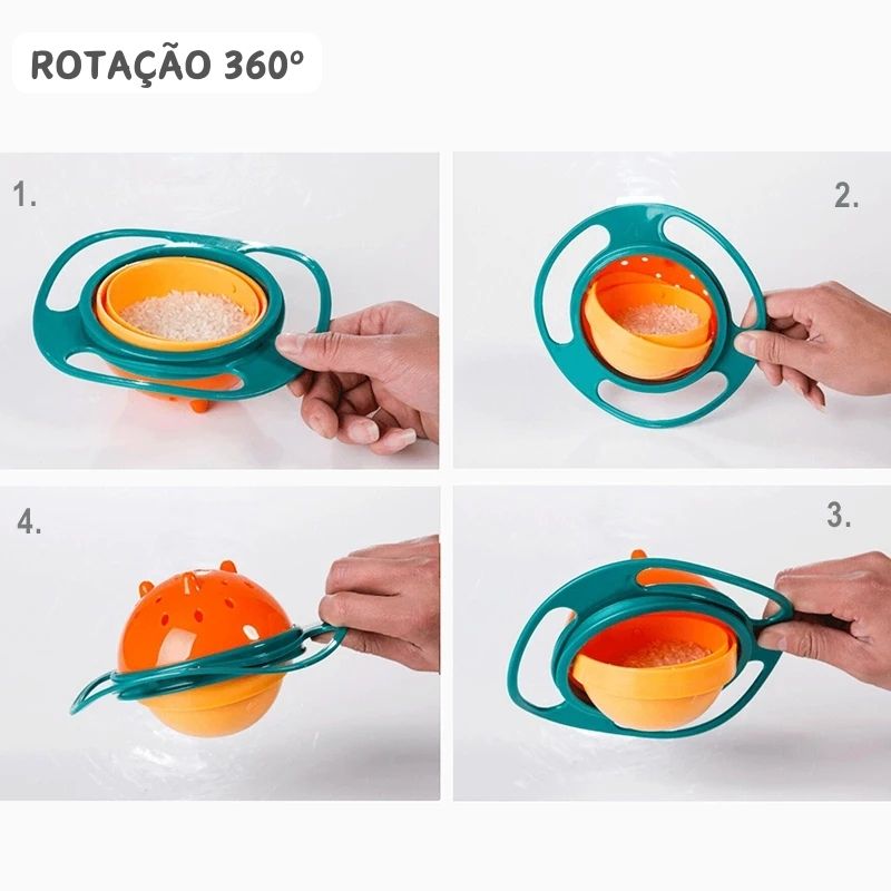 Tigela Mágica Anti-Sujeira