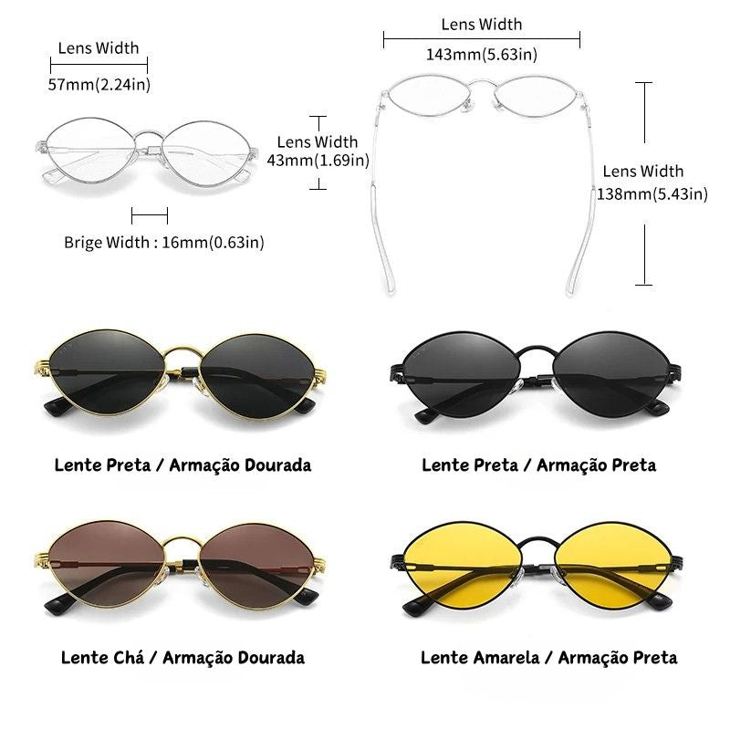 Óculos Vintage - Feminino