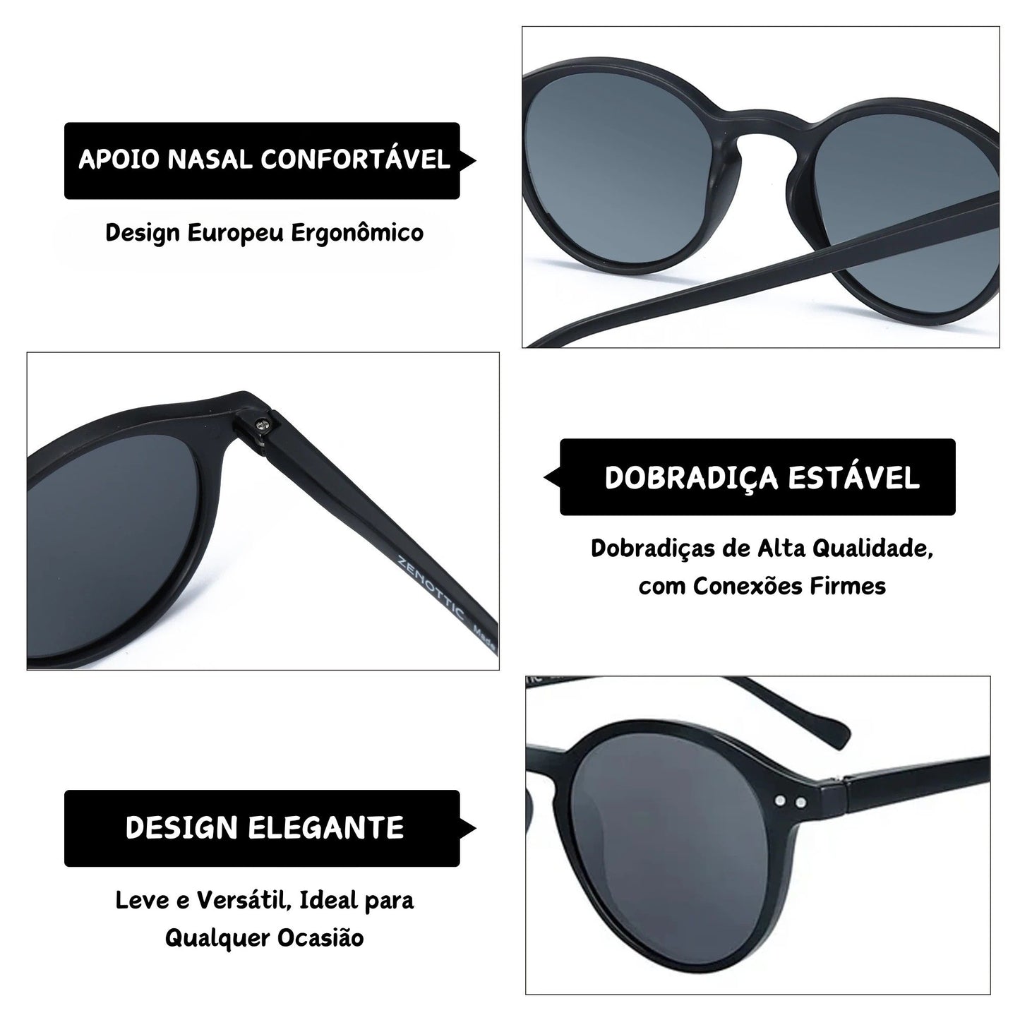 Óculos Vintage - Masculino