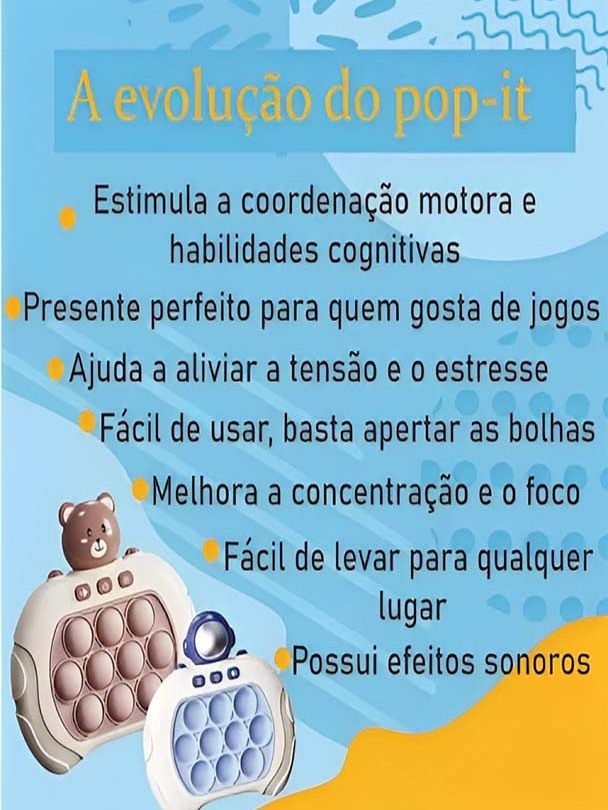 Brinquedo Educativo Luz, Som e Ação