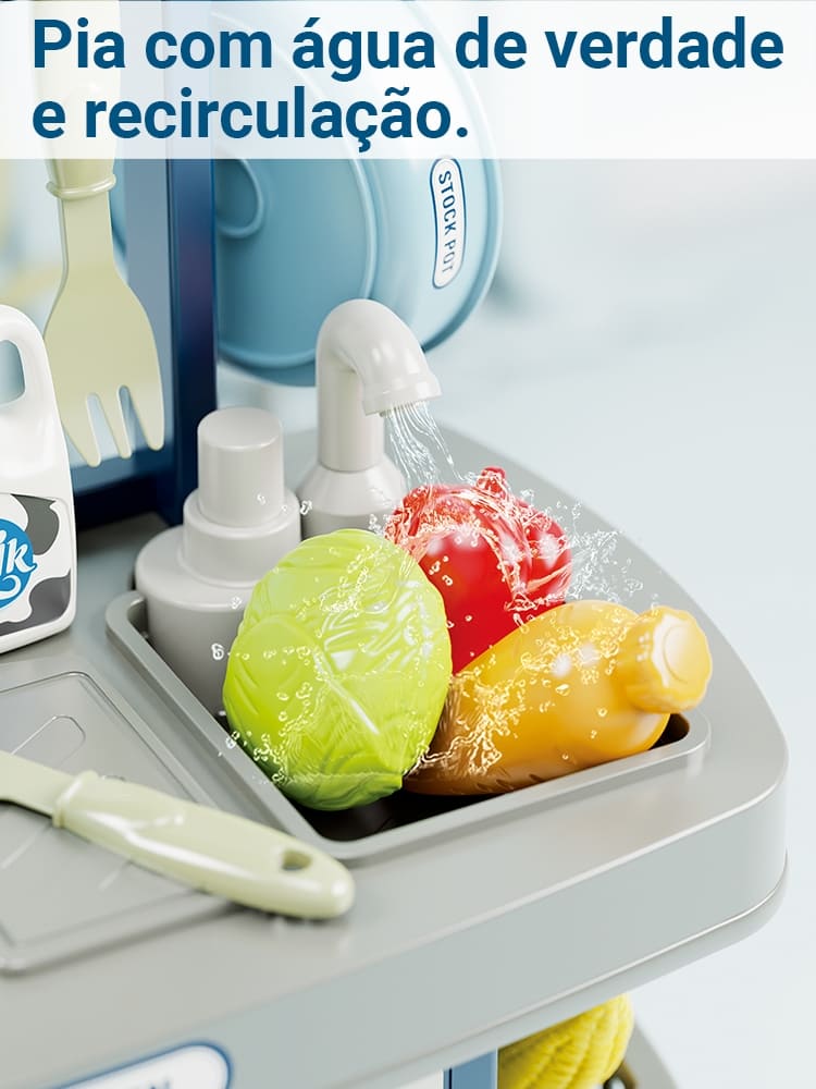Kit de Cozinha Mini Chef