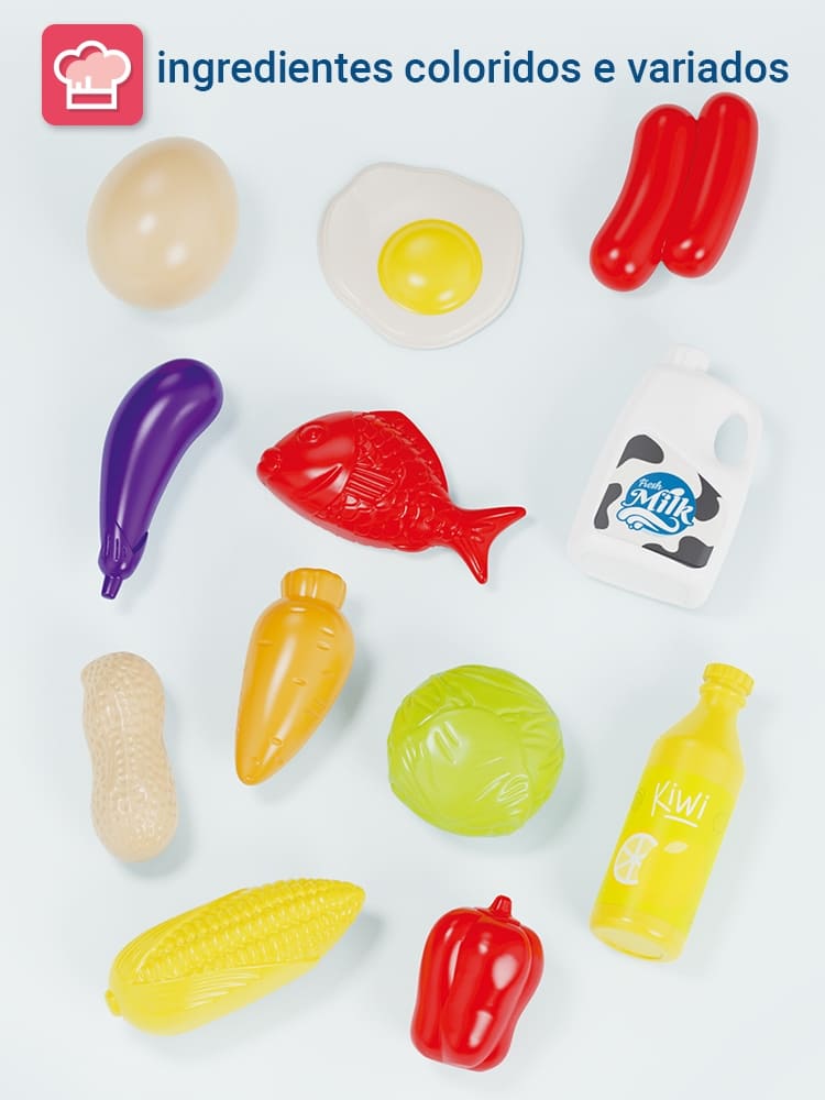 Kit de Cozinha Mini Chef