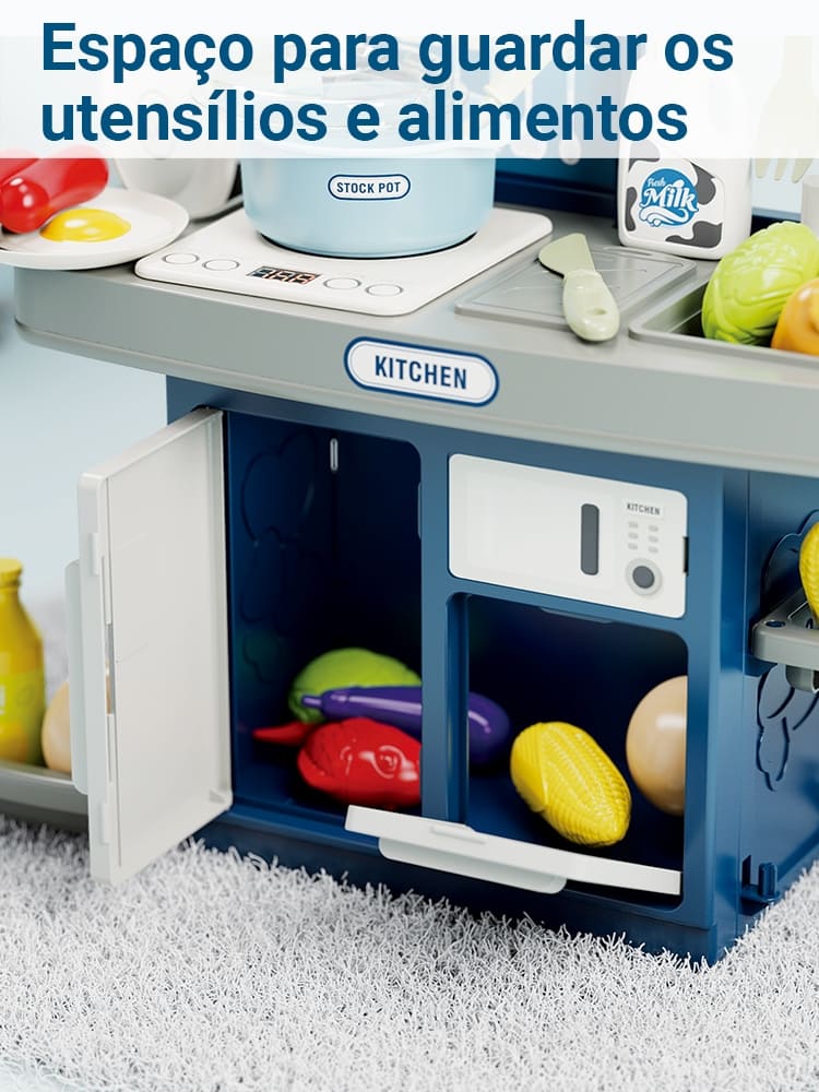 Kit de Cozinha Mini Chef