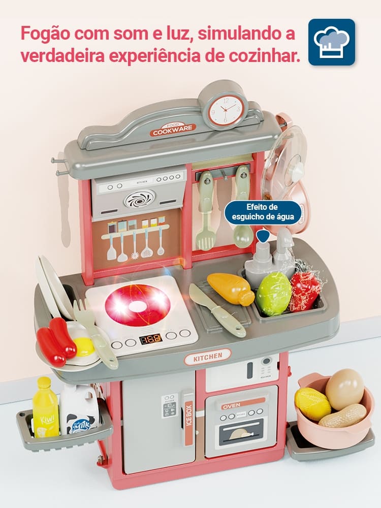 Kit de Cozinha Mini Chef