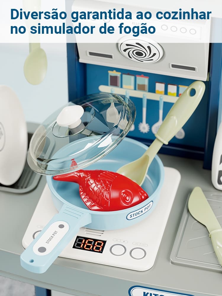 Kit de Cozinha Mini Chef