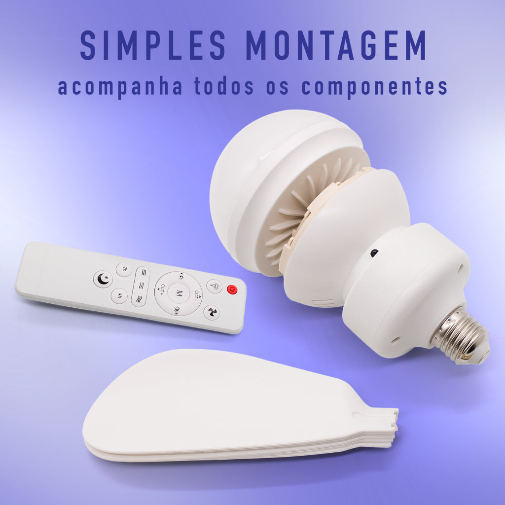 Ventilador de Teto Instale Fácil