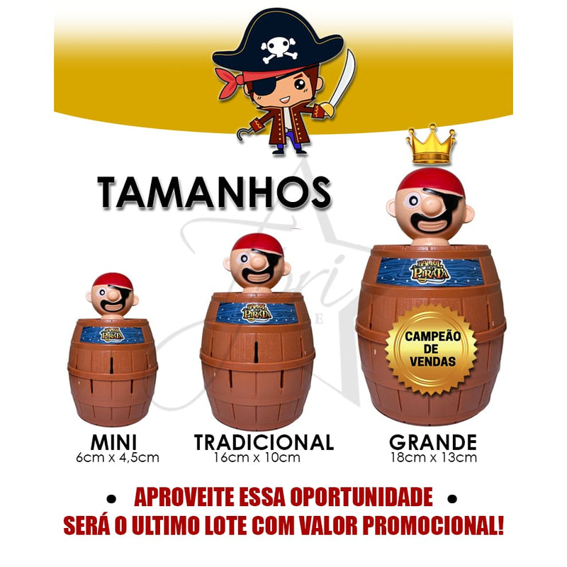 Barril Pula Pirata