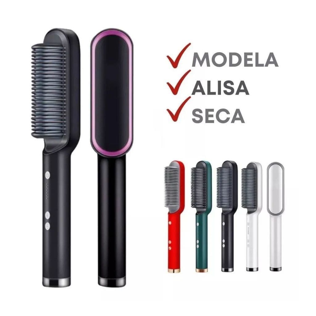 Escova Alisadora BrushPop